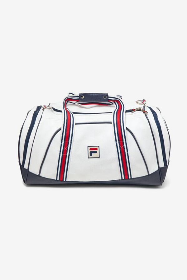 Bolsa De Lona Fila Blancas / Azul Marino / Rojas - Striker Duffle - España 104789PDR